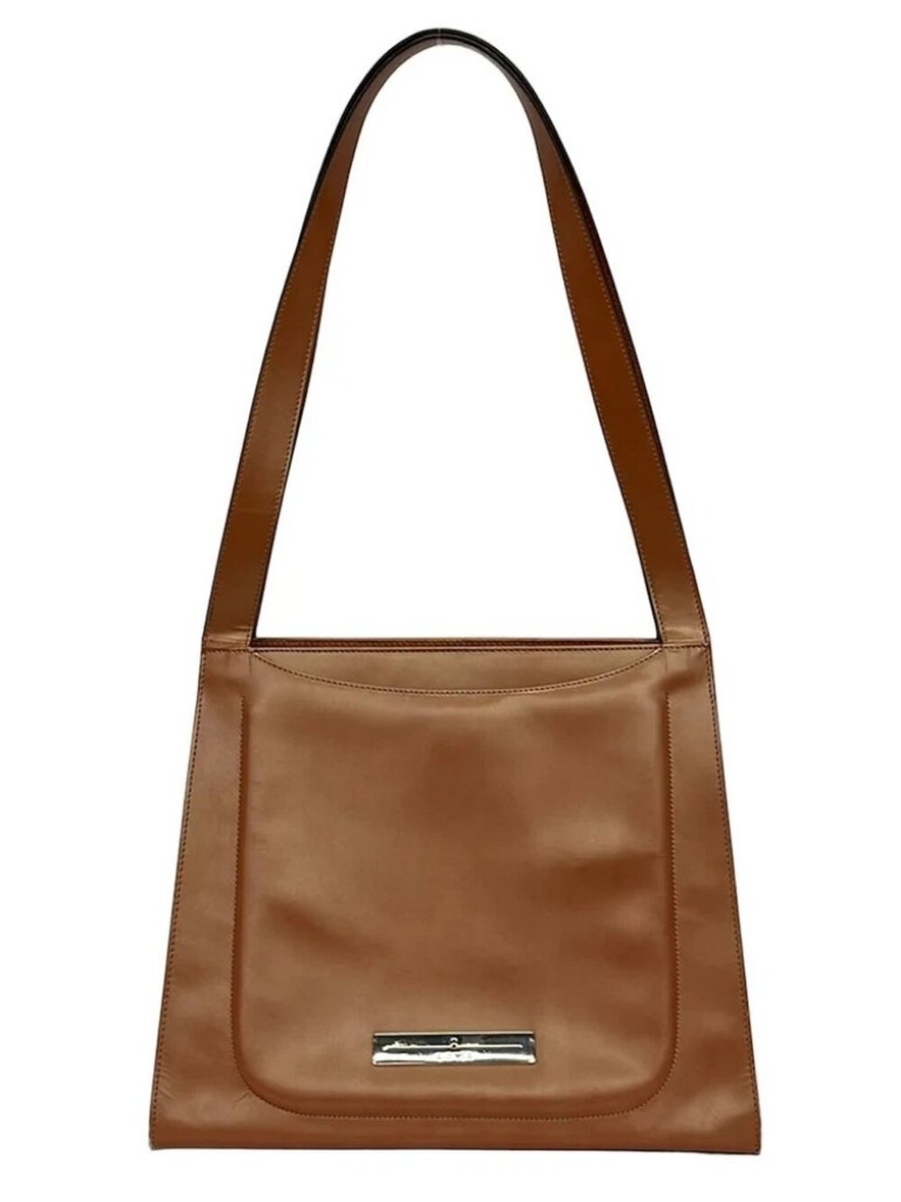 AIGNER Brown Leather Shoulder Bag